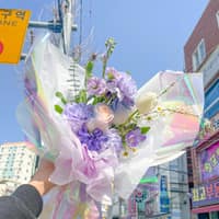 프롬니나 플라워샵 로고