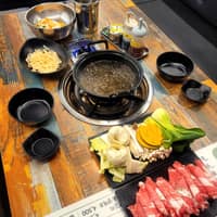 참진대패&샤브전골 로고